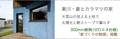 東川・蒼とカラマツの家